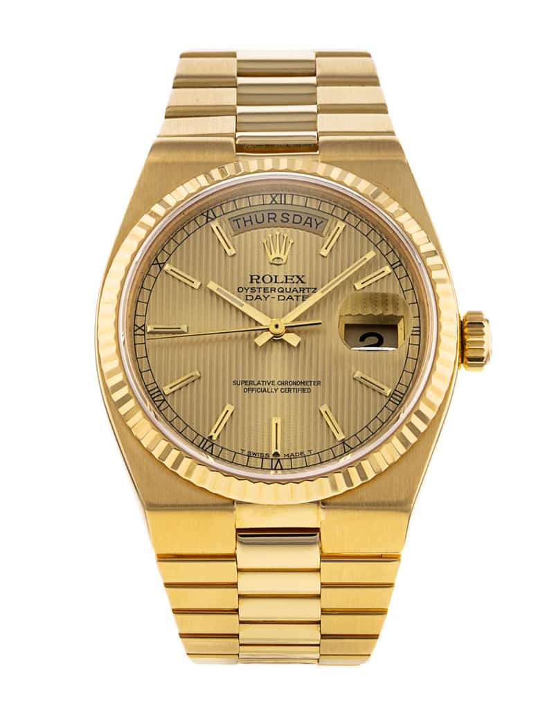 Rolex Oysterquartz Day-Date 19018 Rolex Oysterquartz Day-Date 19018